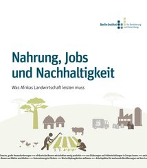 Nahrung, Jobs und Nachhaltigkeit