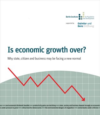 Cover Is economic growth over?