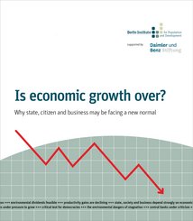 Cover Is economic growth over?