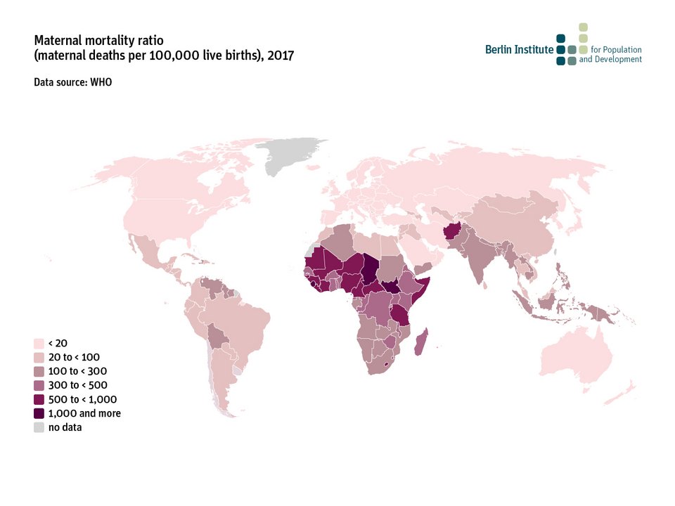 Maternal Mortality Ratio 2017