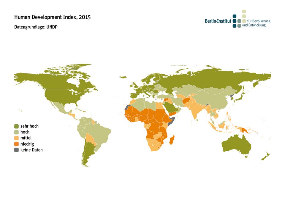 Human Development Index, 2015